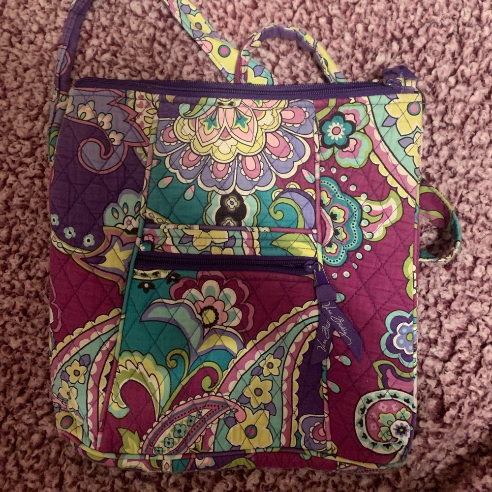 gently used purple Vera Bradley crossbody!
